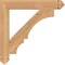 Ekena Millwork Balboa Arts & Crafts Smooth Bracket, Western Red Cedar, 3 1/2"W x 26"D x 26"H BKT04X26X26BOA03SWR - alternate 2